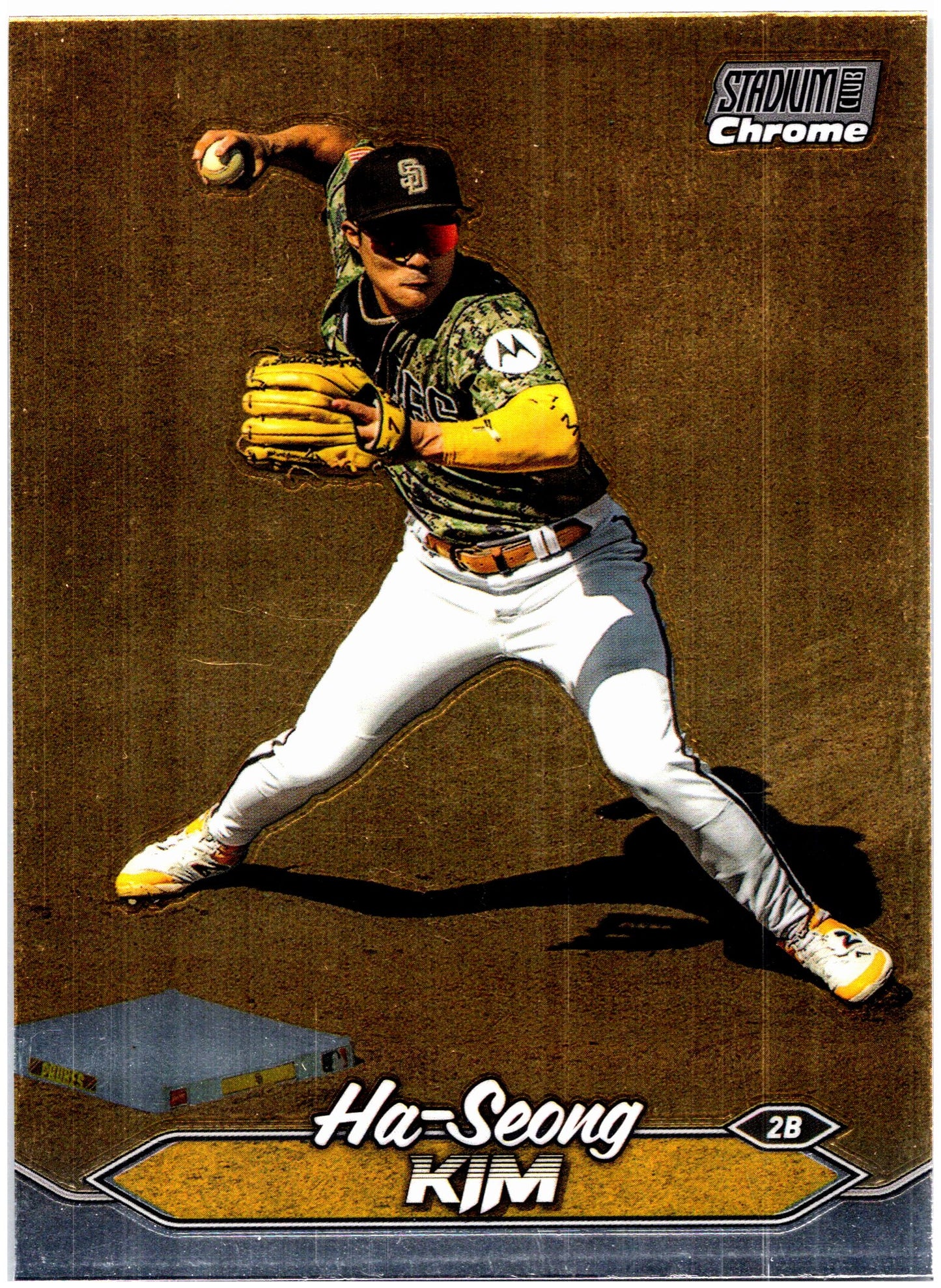 2024 Stadium Club #204 Ha-Seong Kim Pink Foil