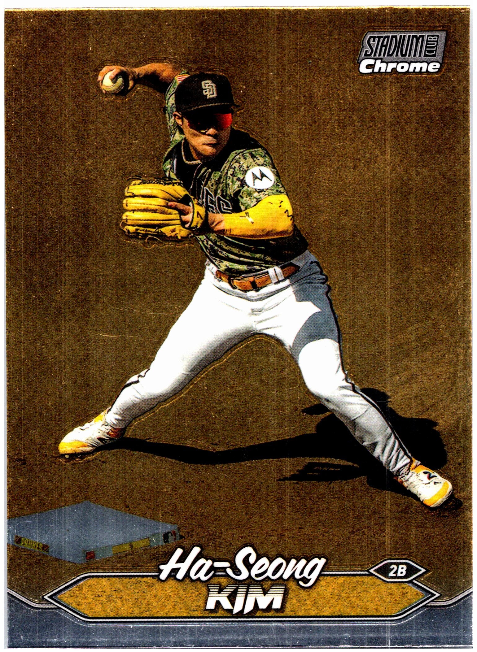 2024 Stadium Club #204 Ha-Seong Kim Pink Foil
