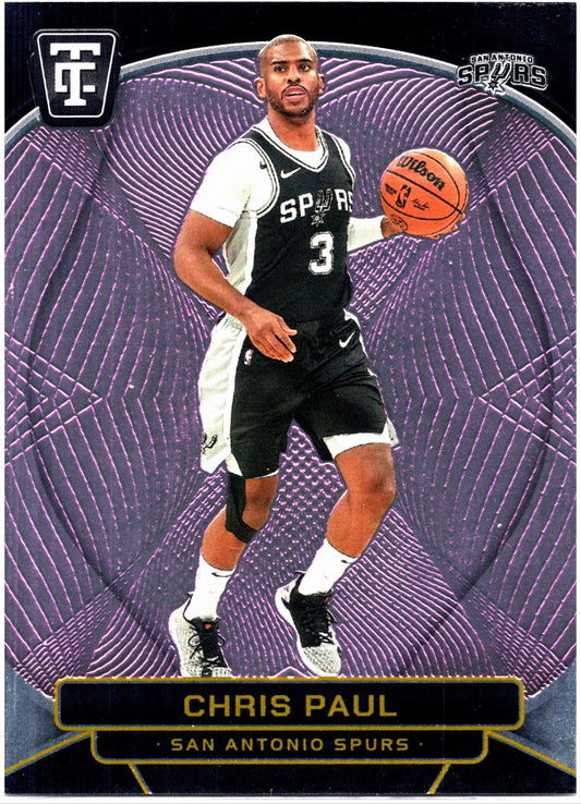2024-25 Panini Totally Certified #132 Chris Paul Mirror Pink #/125