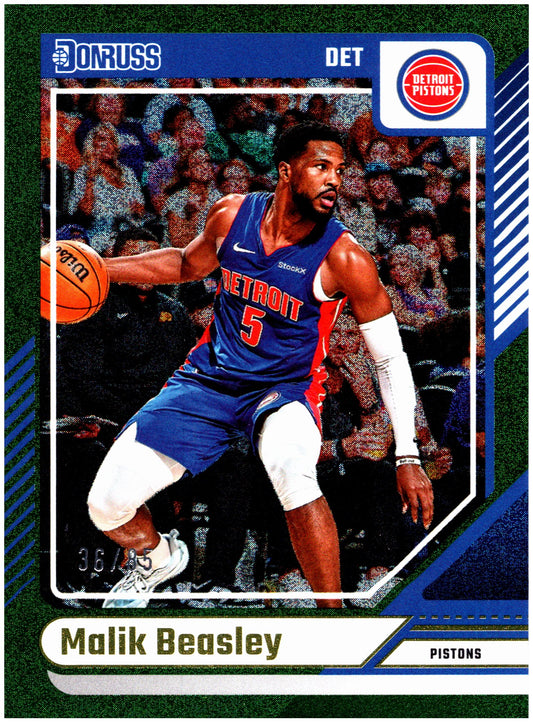 2024-25 Donruss #81 Malik Beasley Dots #/85