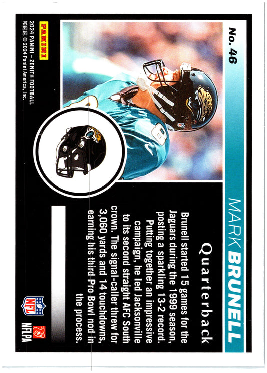 2024 Panini Zenith #46 Mark Brunell Two Minute Drill