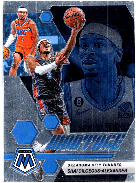 2022-23 Panini Mosaic #6 Shai Gilgeous-Alexander Montage
