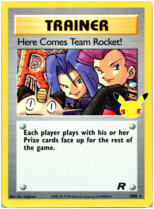 Celebrations: Classic Collection #15/82 Here Comes Team Rocket!