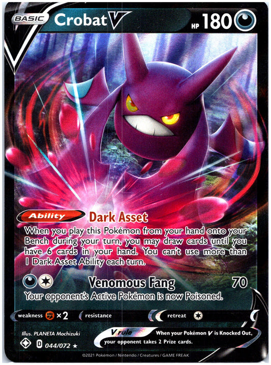 SWSH03: Darkness Ablaze #104/189 Crobat V