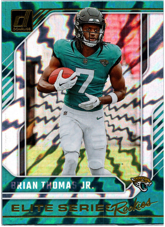 2024 Donruss #17 Brian Thomas Jr. The Elite Series Rookies