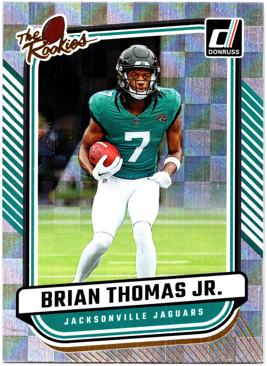 2024 Donruss #TR-8 Brian Thomas Jr. The Rookies