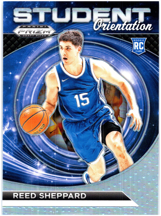 2024 Panini Prizm Draft Picks #19 Reed Sheppard Student Orientation