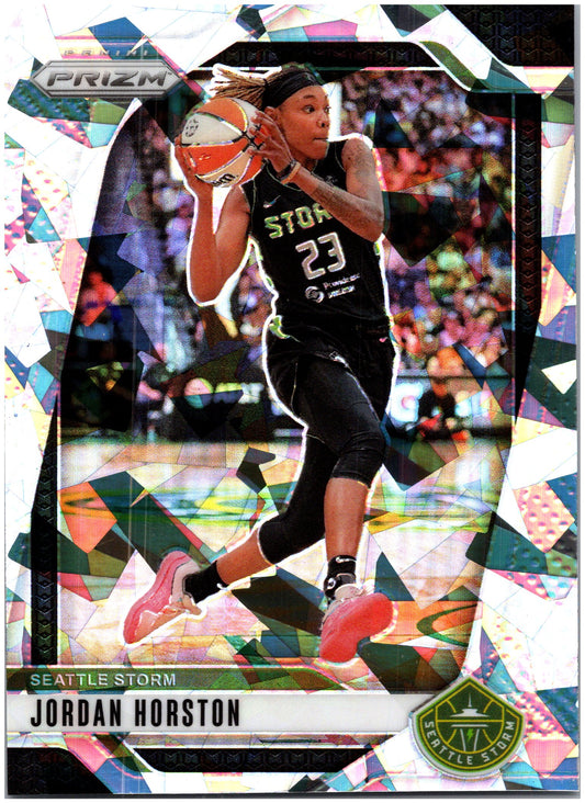 2024 Panini Prizm WNBA #103 Jordan Horston Ice Prizms