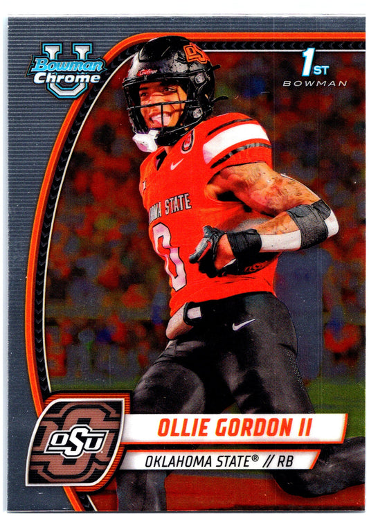 2024 Bowman University Chrome #197 Ollie Gordon II