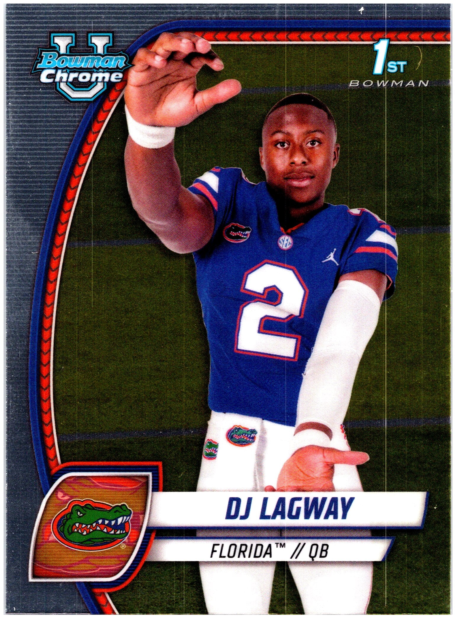 2024 Bowman University Chrome #63 DJ Lagway