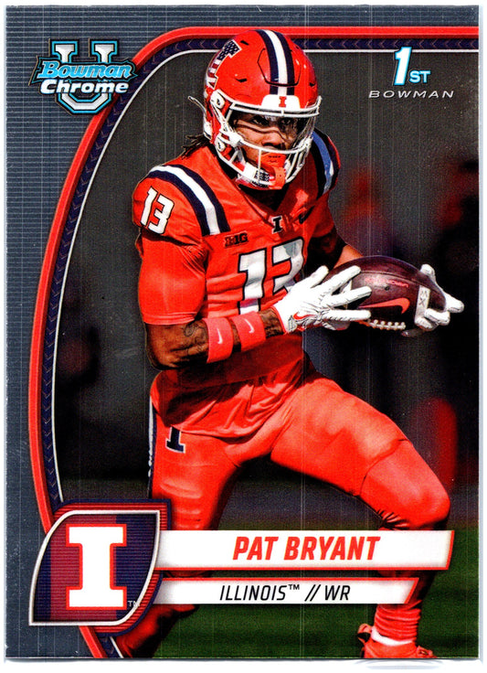 2024 Bowman University Chrome #142 Pat Bryant